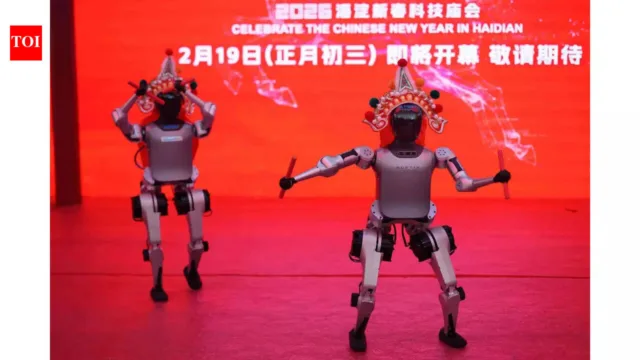 'Chinese Humanoid Robots' showcased during Lunar New Year event impress everyone and 'prove' why Elon Musk said that China is only competitor Tesla has - The Times of India