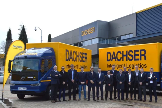 Dachser deploys BYD electric trucks Dachser deploys BYD electric trucks