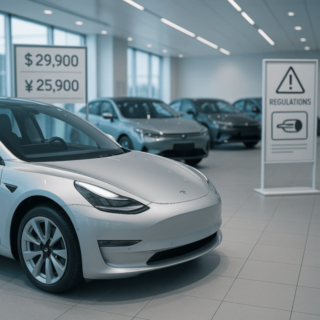 Tesla's China sales edge up 9% as new door handle ban looms