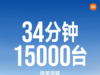 2026 Xiaomi SU7 sells 15,000 units in 34 minutes 2026 Xiaomi SU7 sells 15,000 units in 34 minutes
