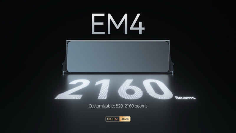 BYD-backed Robosense reveals LiDAR sensor with up to 2,160 beams