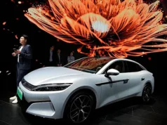 BYD profit slumps 19% after record year edging Tesla off the EV throne BYD profit slumps 19% after record year edging Tesla off the EV throne