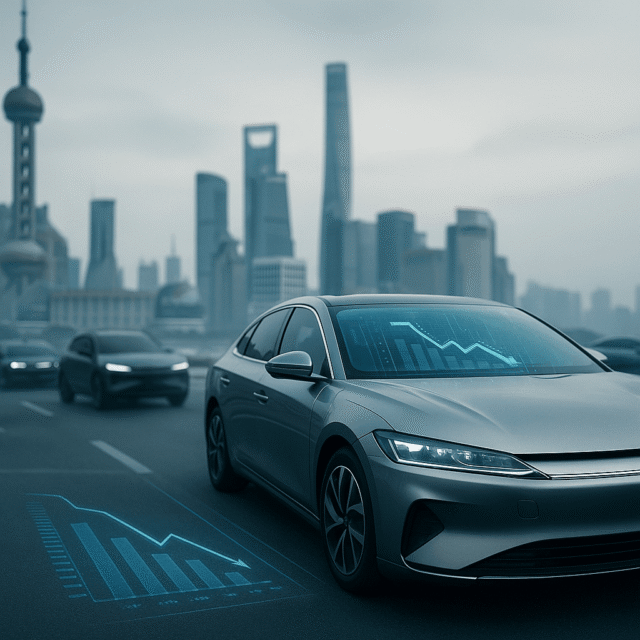 BYD Sales Tumble as China's EV Market Cools