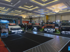 Chinese car brands on display at auto show in Phnom Penh, Cambodia Chinese car brands on display at auto show in Phnom Penh, Cambodia