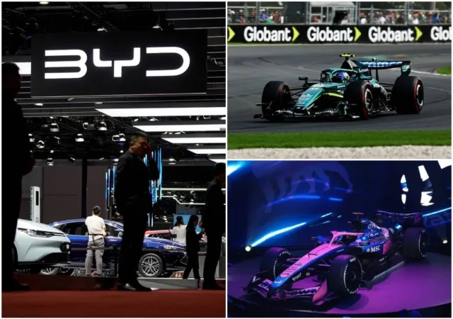 Chinese firm BYD eyeing Aston Martin or Alpine F1 team: Reports | Cadillac became the 11th team on the 2026 grid Chinese firm BYD eyeing Aston Martin or Alpine F1 team: Reports | Cadillac became the 11th team on the 2026 grid