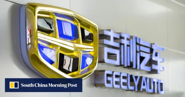 Geely beats BYD sales in first 2 months of 2026 to become China’s top carmaker