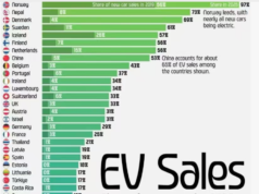 Global Rankings of EV Adoption by Country: China Ranks Only 8th Global Rankings of EV Adoption by Country: China Ranks Only 8th