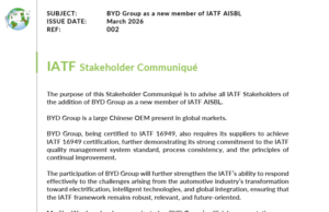 Rulemaker status: BYD joins elite IATF body to help shape international EV rules Rulemaker status: BYD joins elite IATF body to help shape international EV rules