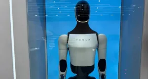 Tesla showcases upcoming Gen 3 humanoid robot in China Tesla showcases upcoming Gen 3 humanoid robot in China