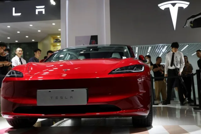 Tesla's China-made EV sales jump 91% in February