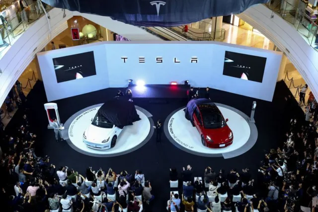 Tesla's China-Made EV Sales Rise Over 35% in First 2 Months of 2026