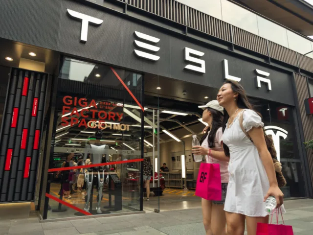 Tesla's China sales climb in the first two months of 2026 while BYD numbers drop
