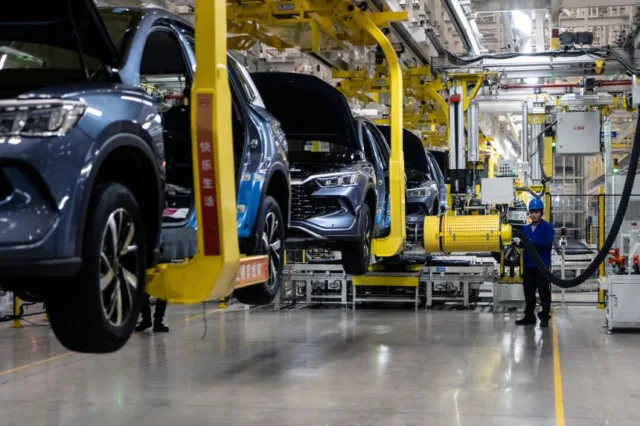 The worst oil crisis in history comes at a good time for China’s troubled EV giants