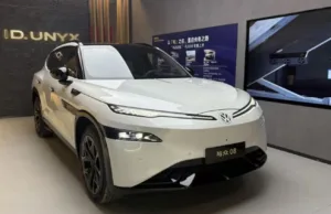 Volkswagen ID. Unix 08 with Xpeng tech rolled off the production line in China Volkswagen ID. Unix 08 with Xpeng tech rolled off the production line in China