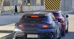Xiaomi YU7 GT appears at Nürburgring undisguised with red paint, GT decals, aggressive aero Xiaomi YU7 GT appears at Nürburgring undisguised with red paint, GT decals, aggressive aero